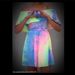 Tie-dye dress